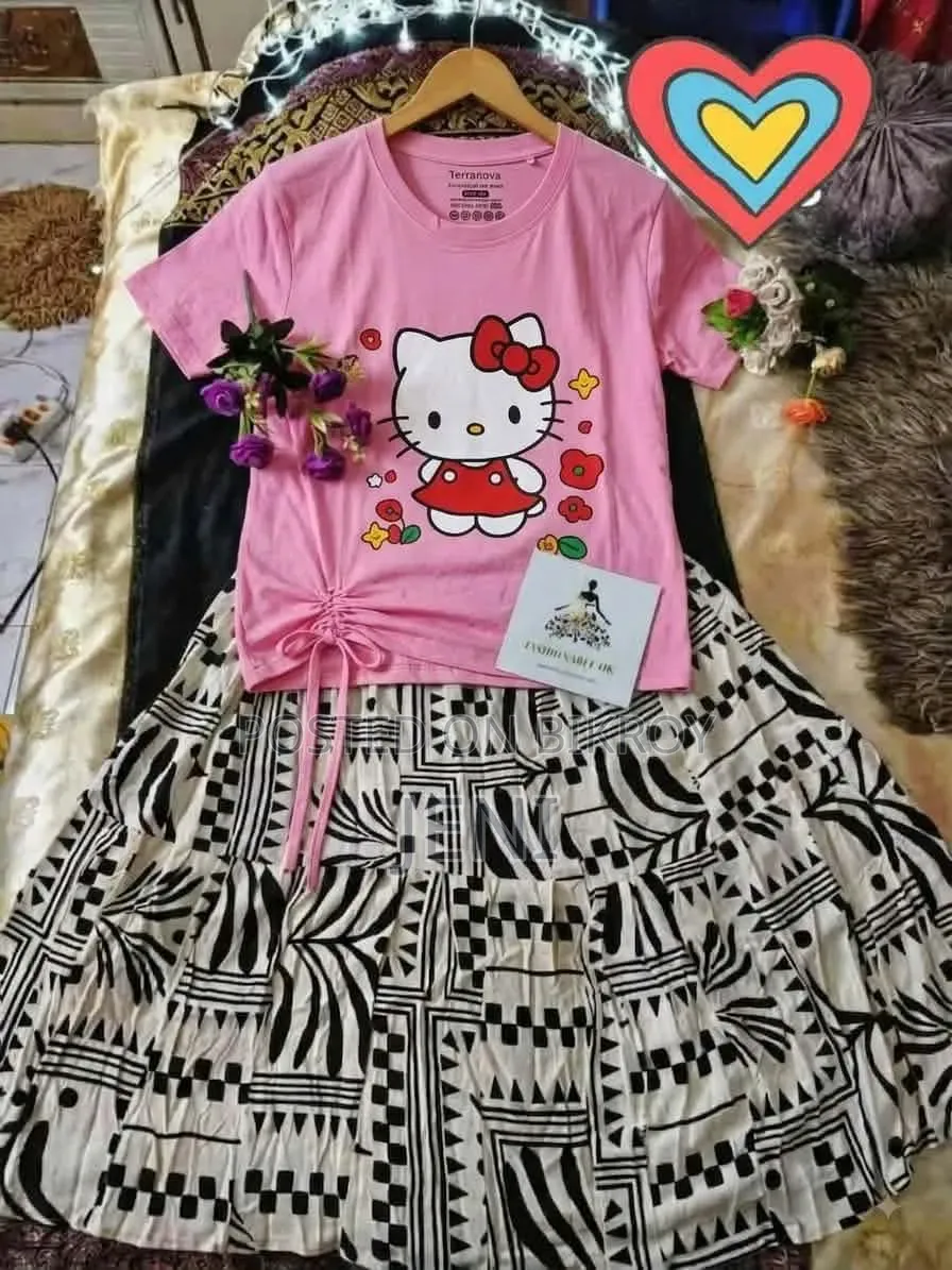 Comfortable Summer Skirt - T-Shirt 850৳