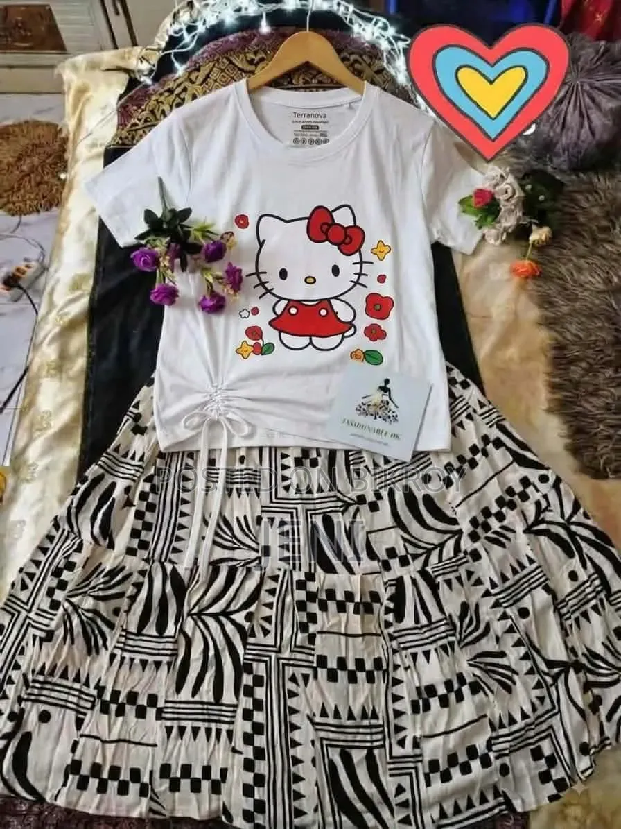Comfortable Summer Skirt - T-Shirt 850৳