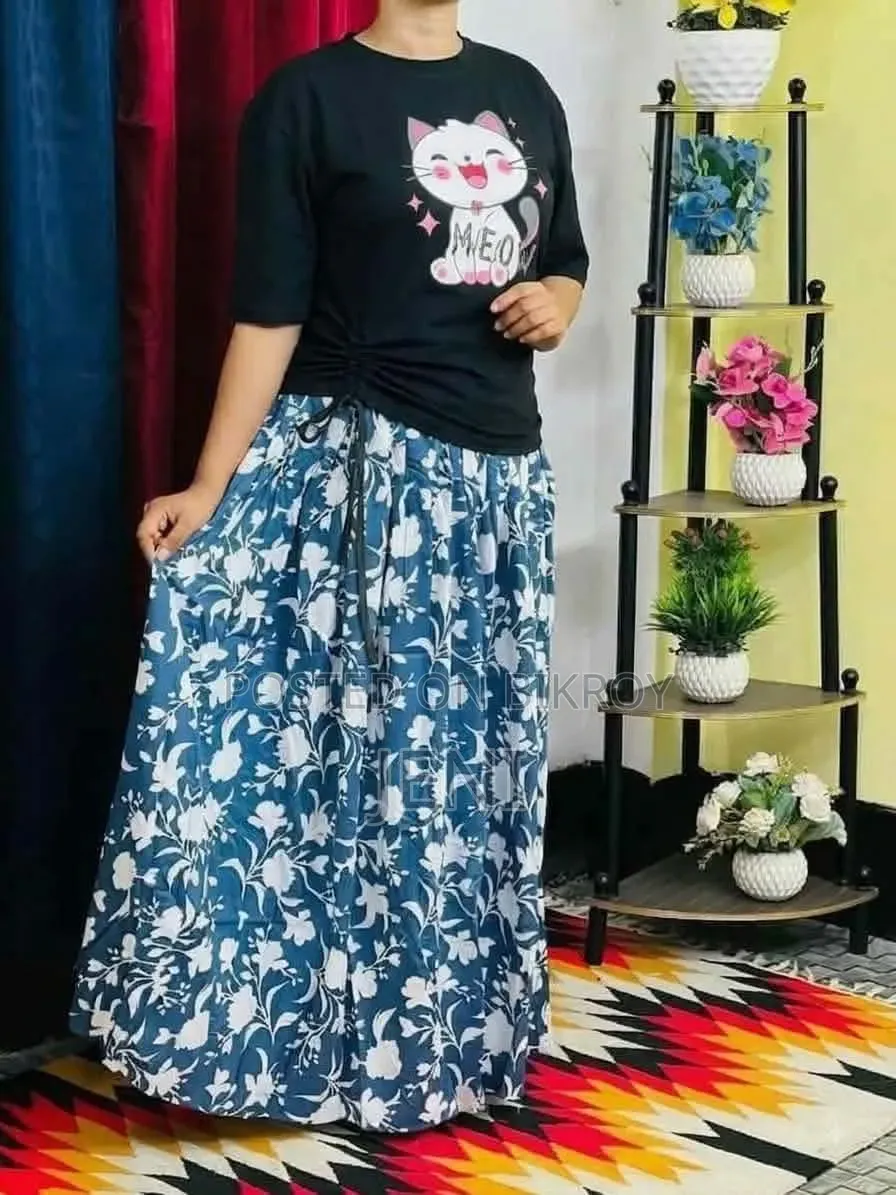 Comfortable Summer Skirt - T-Shirt 850৳