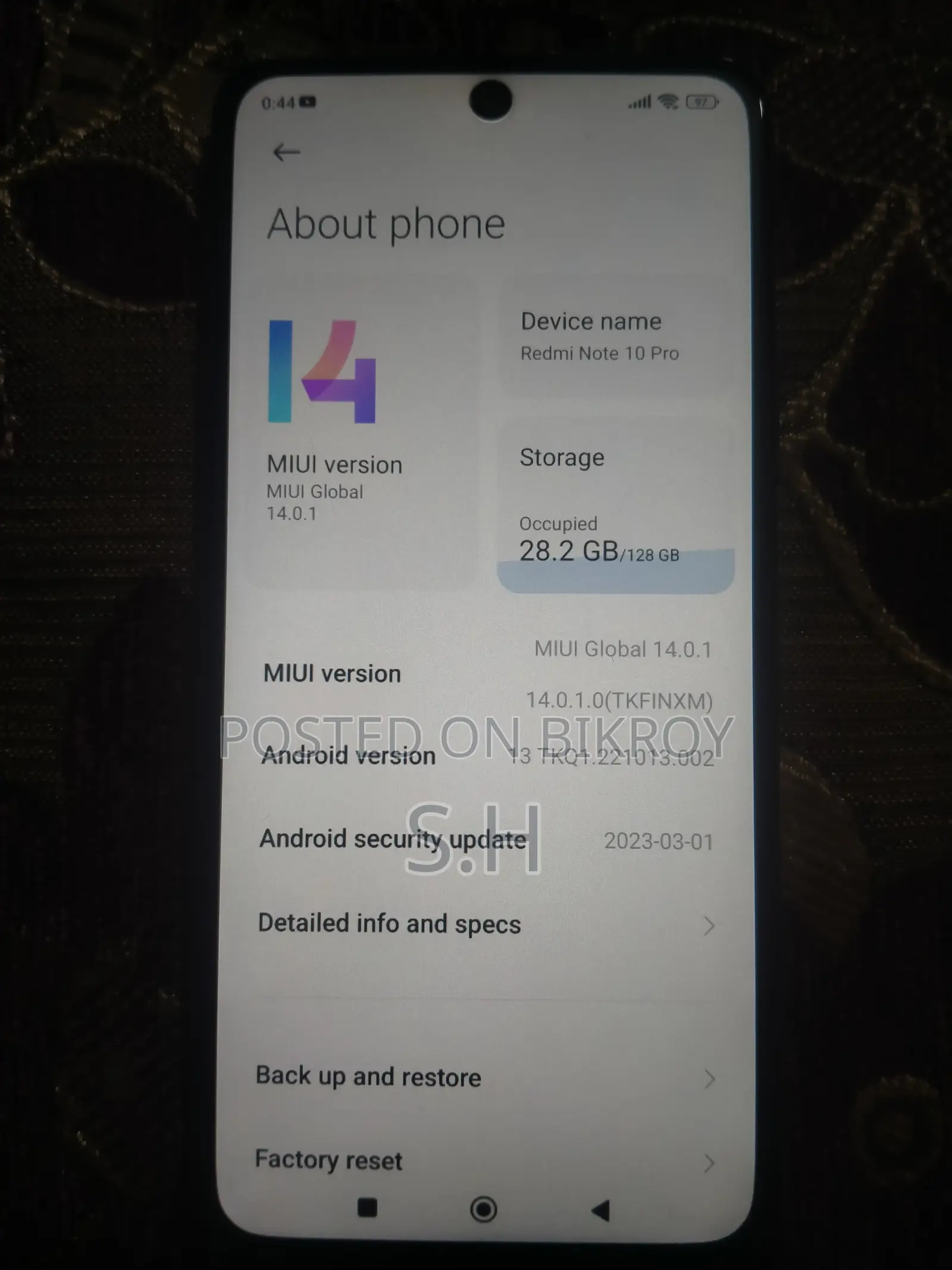শাওমি মি নোট ১০ প্রো ২৫৬ জিবি রোজ গোল্ড