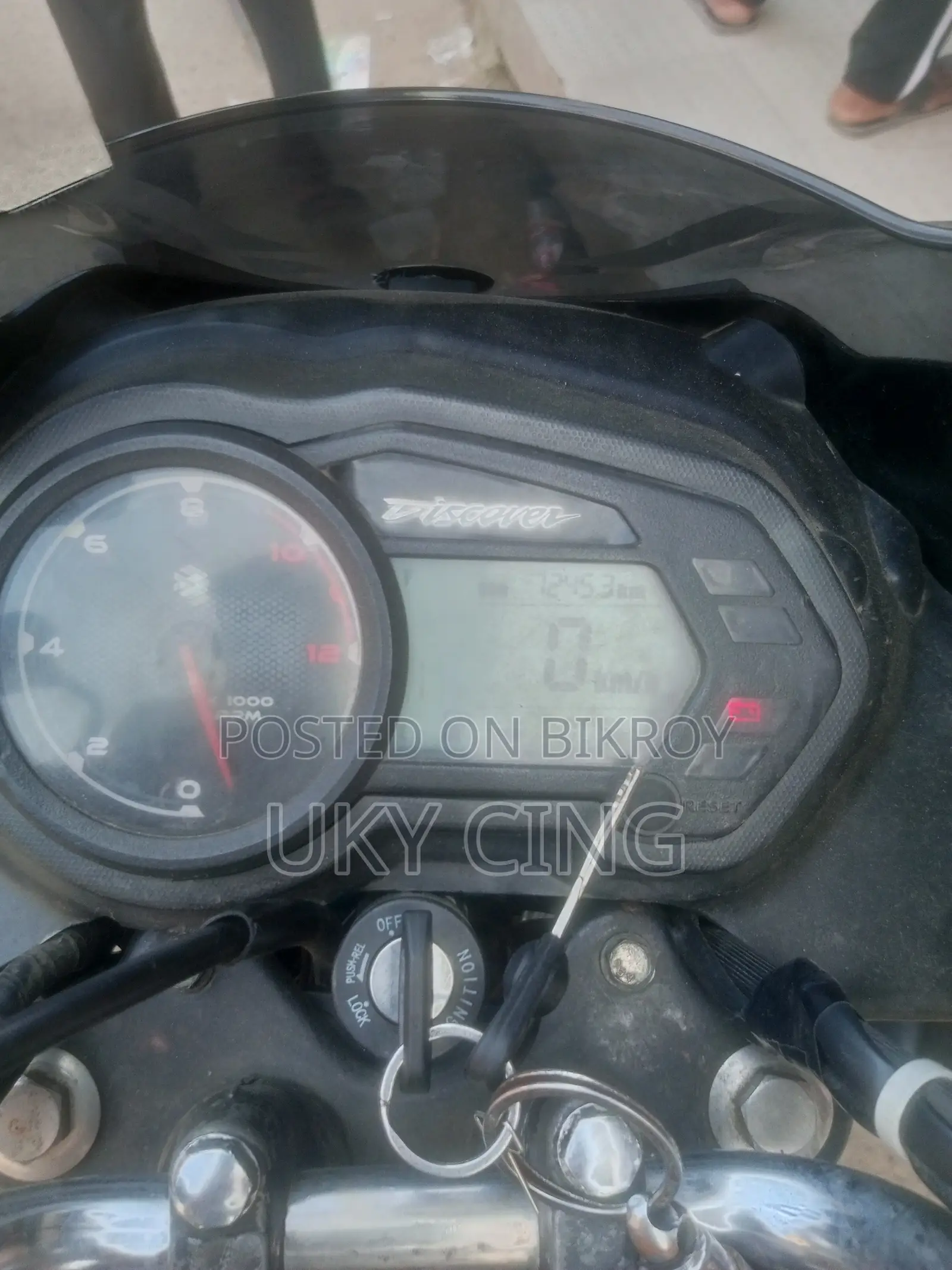 Bajaj Discover 125 2019 Black