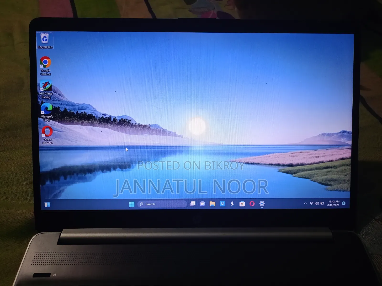 Laptop HP 15-dy1031wm 8GB Intel Core i5 SSD 256GB