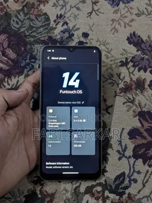 Vivo Y35 256 GB Gold