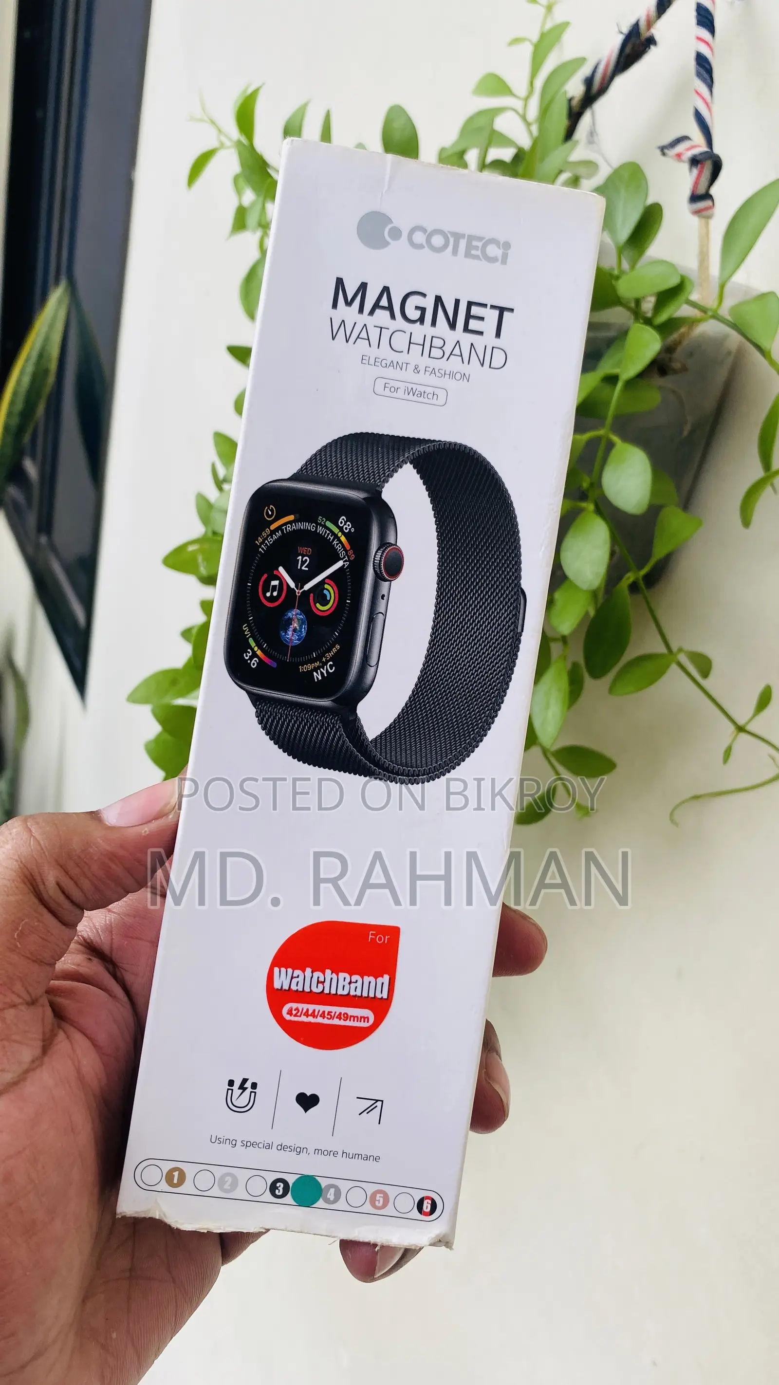 Apple Watch Series 3 (42mm Silver) Aluminum With White Sport Band GPS