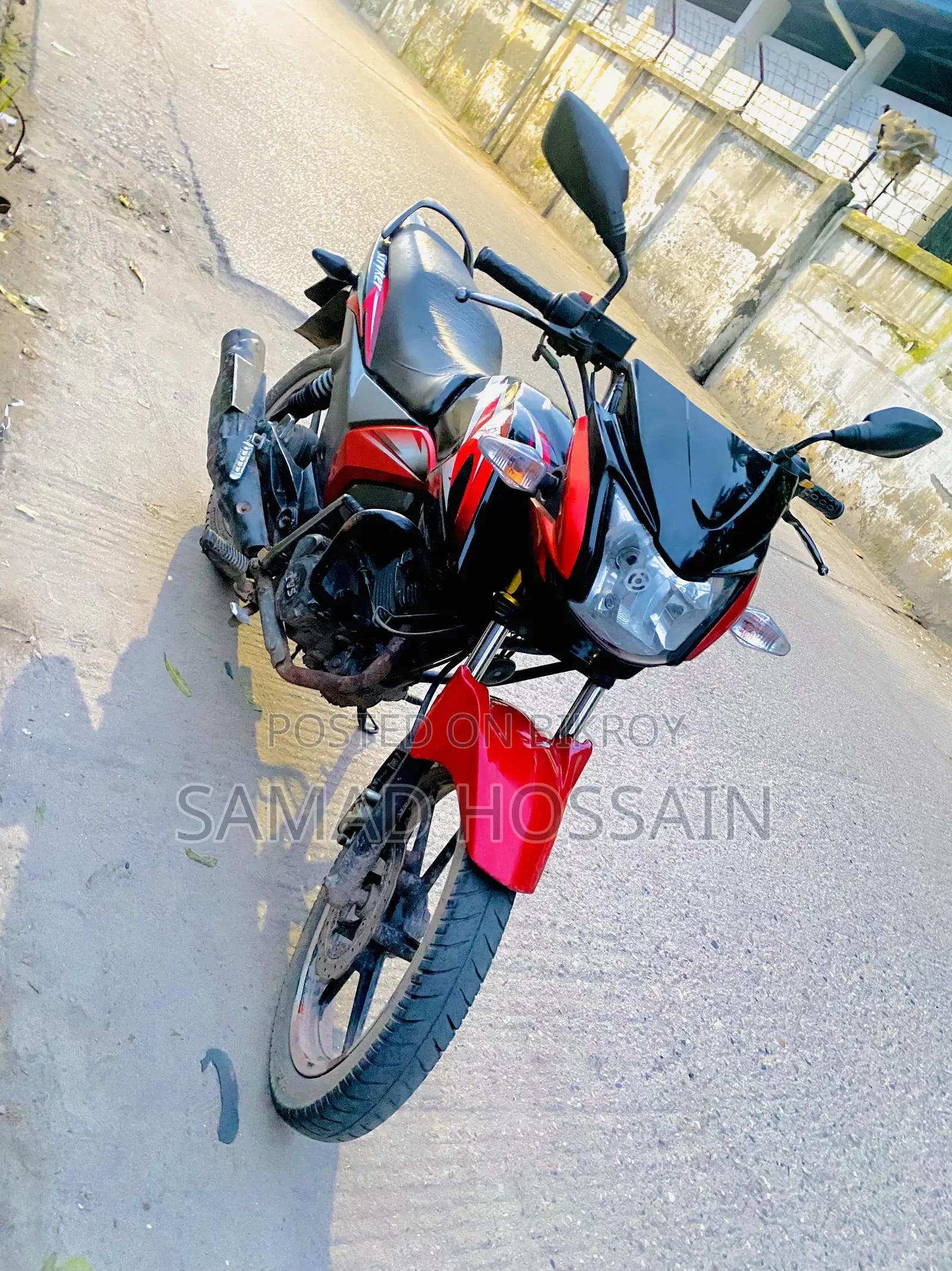 TVS Stryker 125 2018 রেড