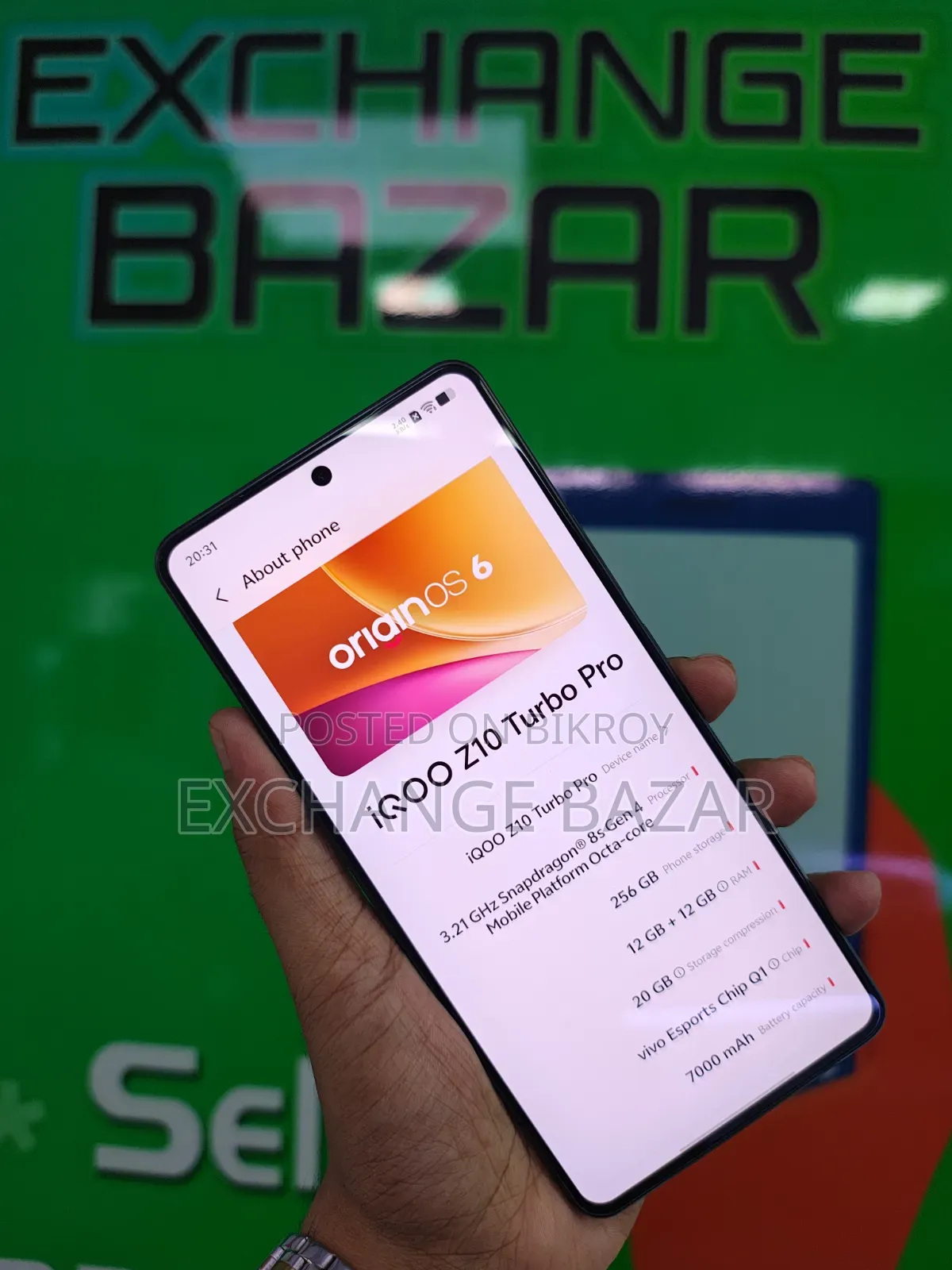 iQOO 256 GB Black