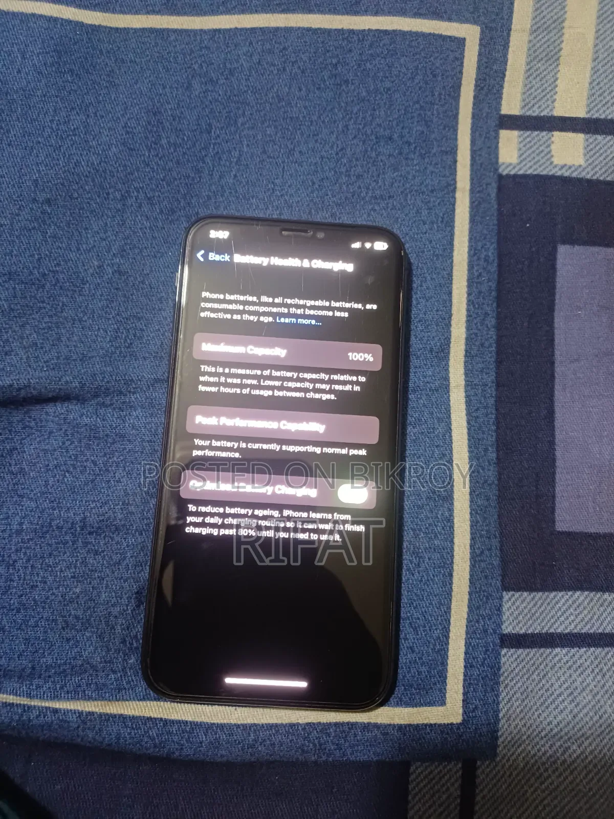 Apple iPhone X 256 GB Black