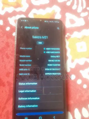 Samsung Galaxy M21 128 GB Black