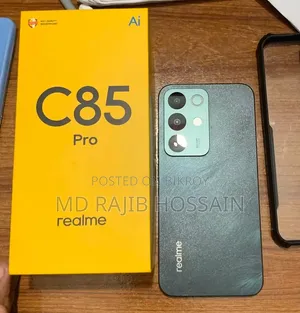 রিয়েলমি সি৮৫ প্রো ১২৮ জিবি কালো