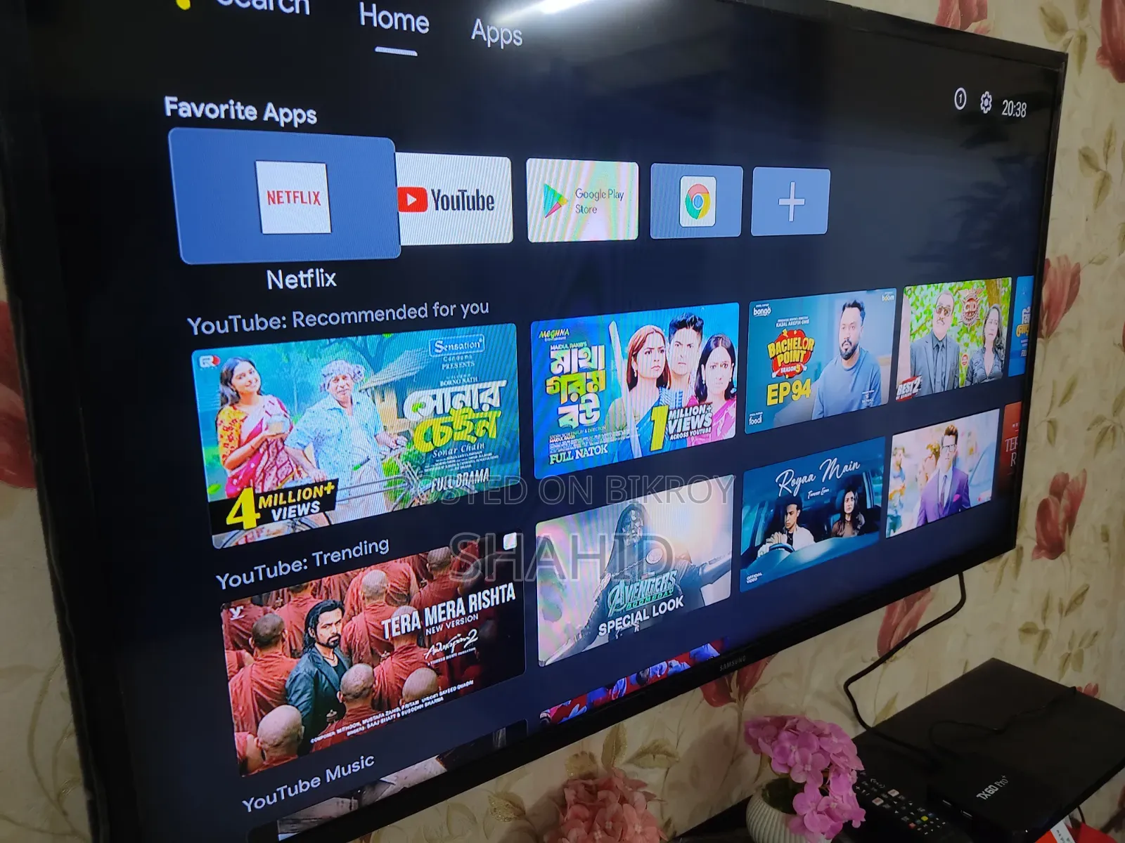 Samsung Original FHD 40" Android Box