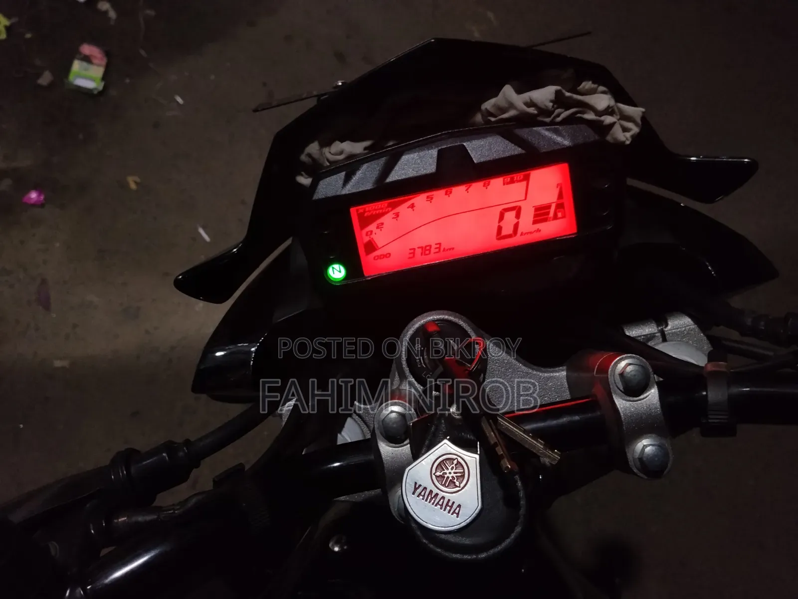 নতুন ইয়ামাহা এফজেডএস ভি২ ২০২৬ কালো