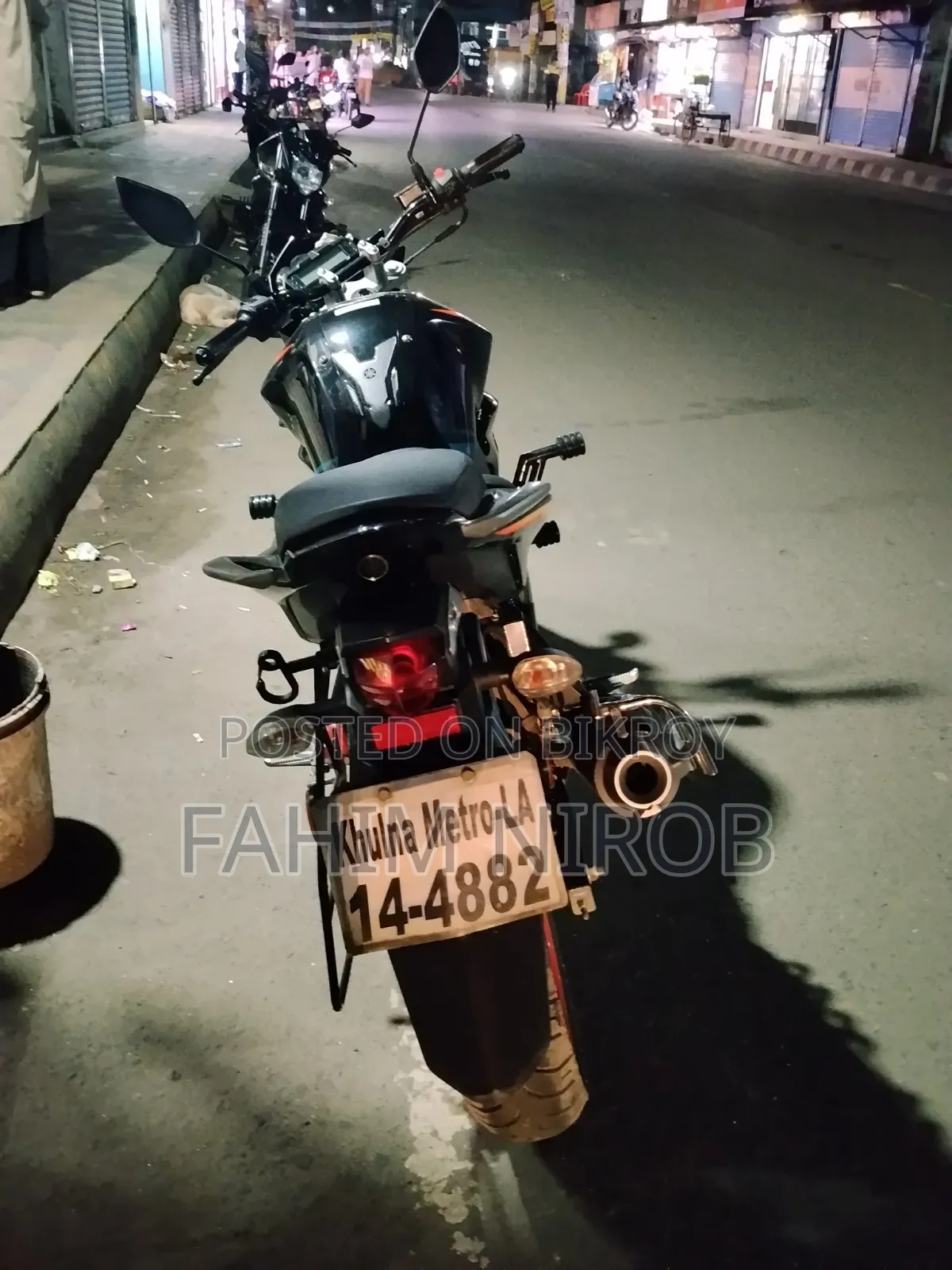 নতুন ইয়ামাহা এফজেডএস ভি২ ২০২৬ কালো