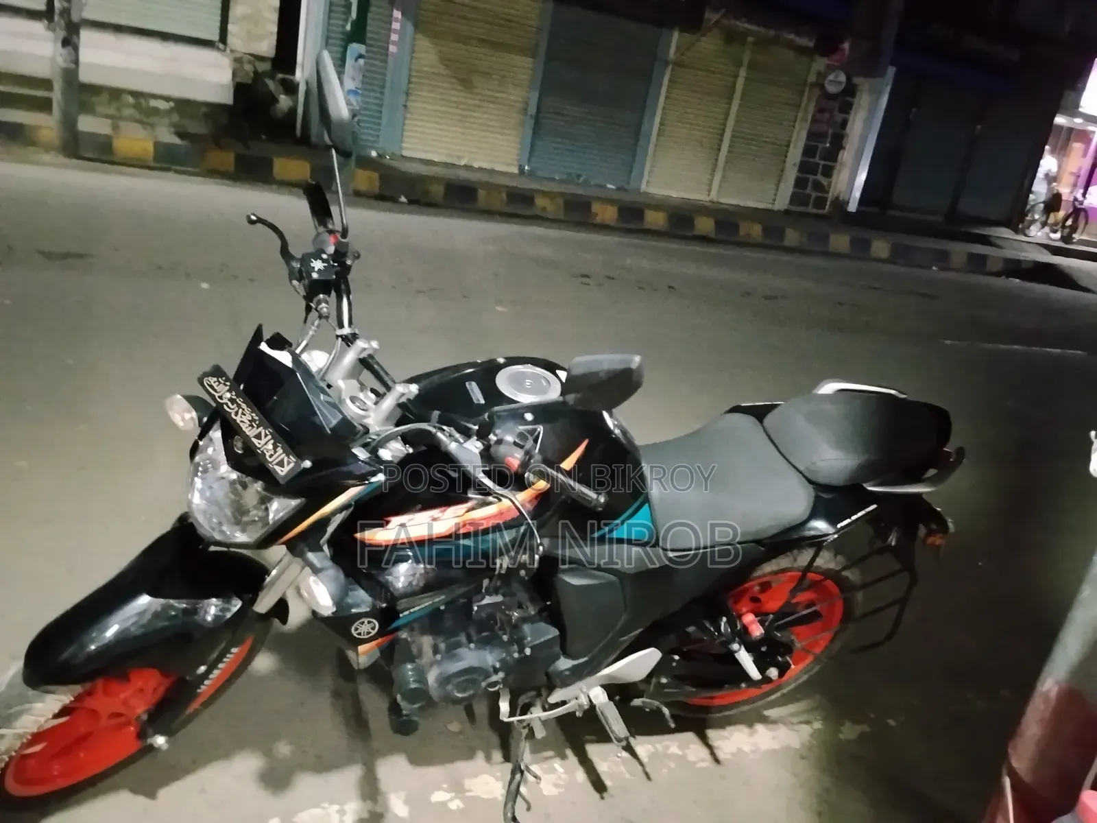 নতুন ইয়ামাহা এফজেডএস ভি২ ২০২৬ কালো