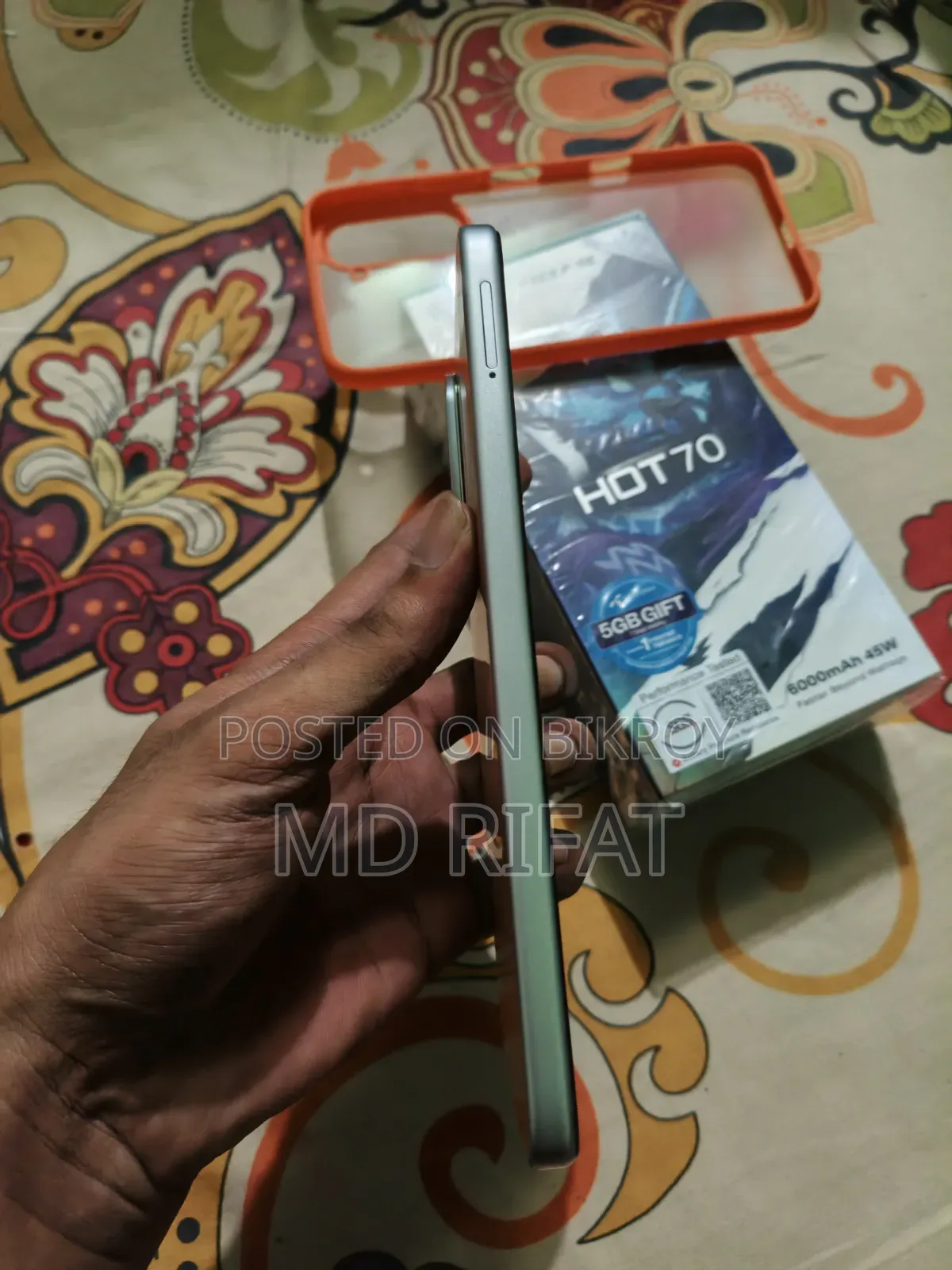 New Infinix Hot 70 128 GB Yellow