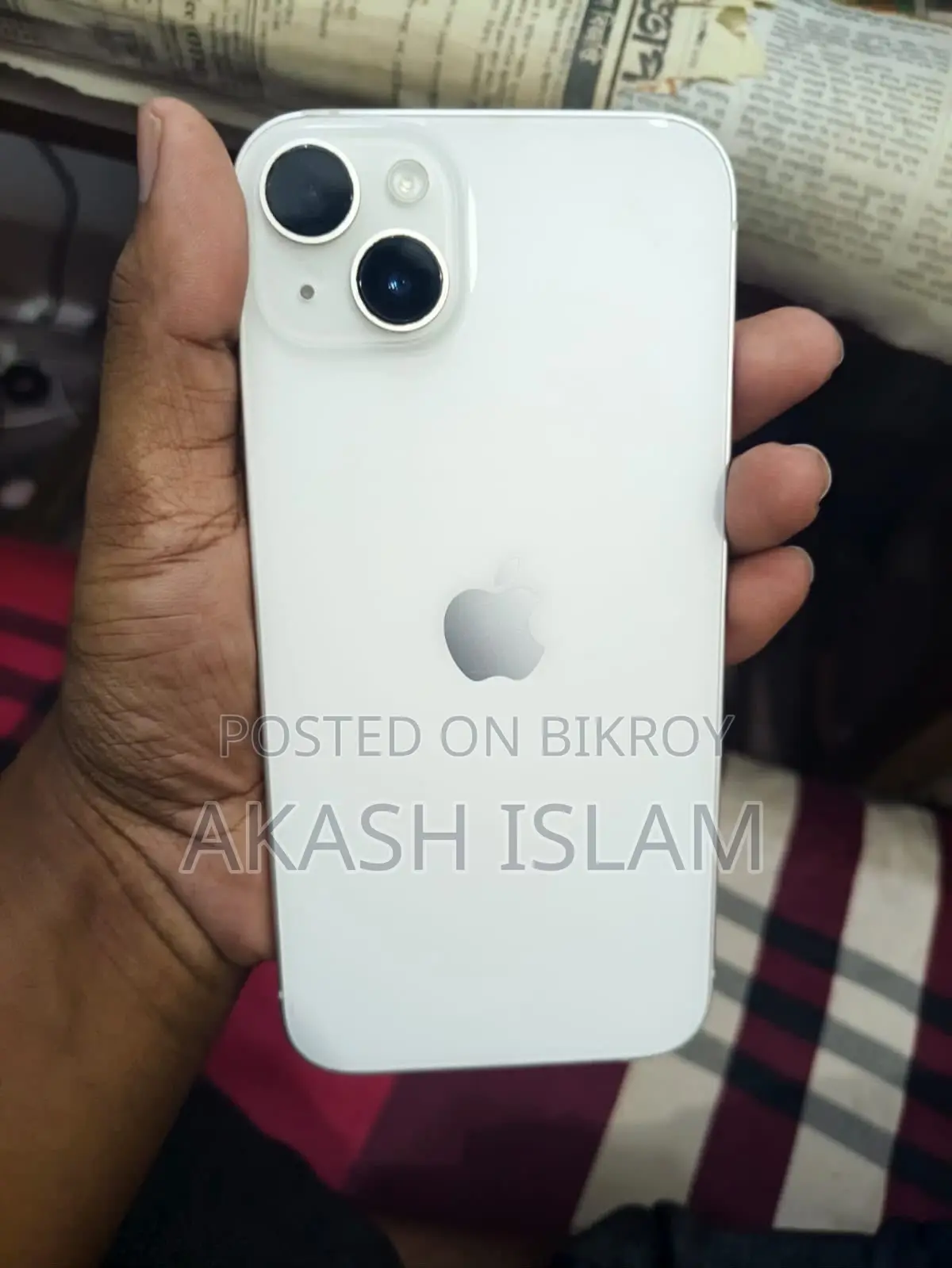 অ্যাপল আইফোন ১৪ প্লাস ১২৮ জিবি হোয়াইট