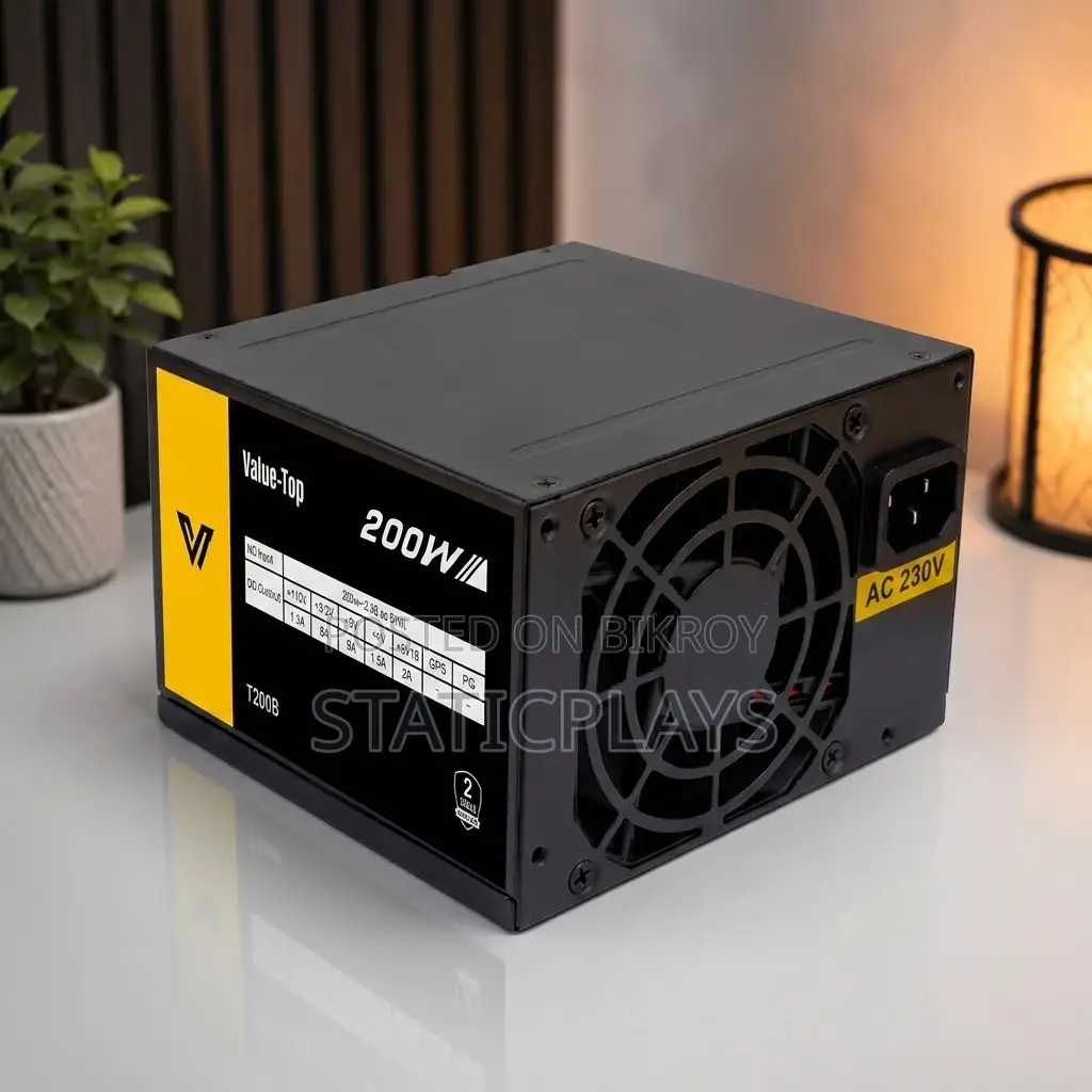 Value Top T200B 200W ATX Power Supply