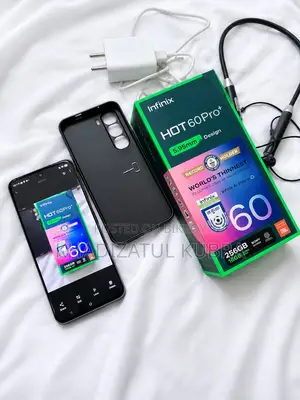 New Infinix Hot 60 Pro+ 256 GB Black