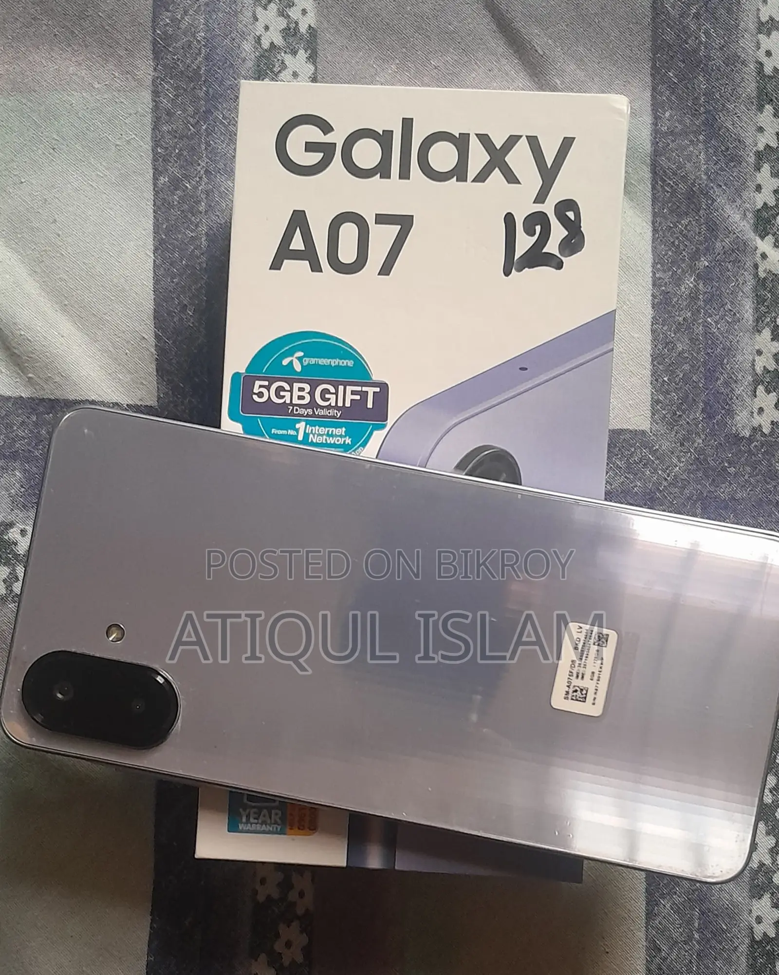 Samsung Galaxy A07 128 GB Purple