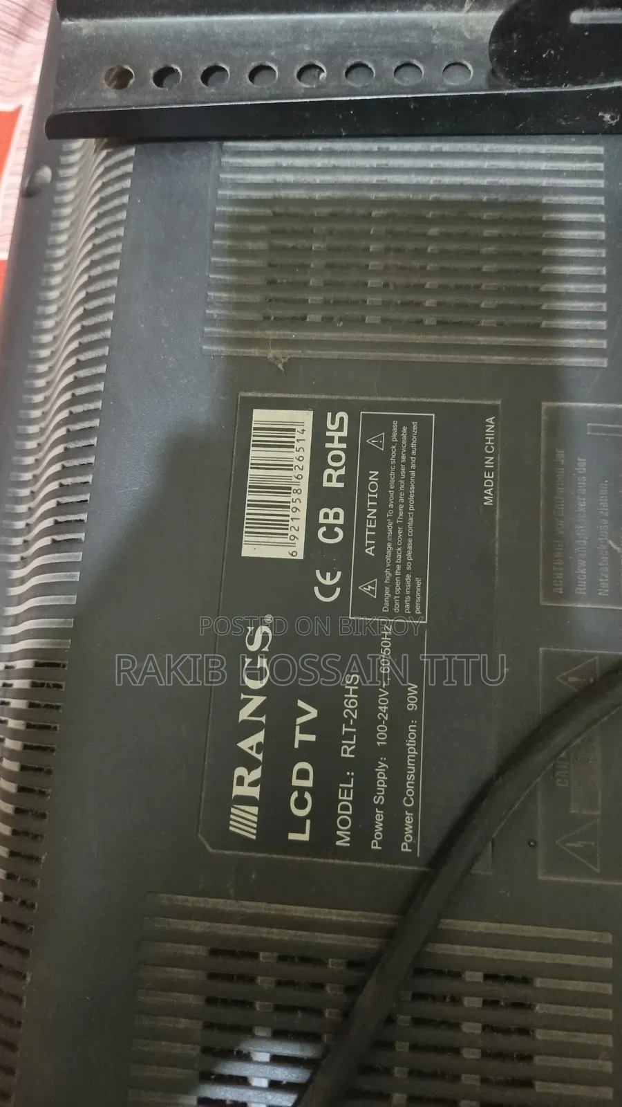 Rangs 32 Inch LED TV Used