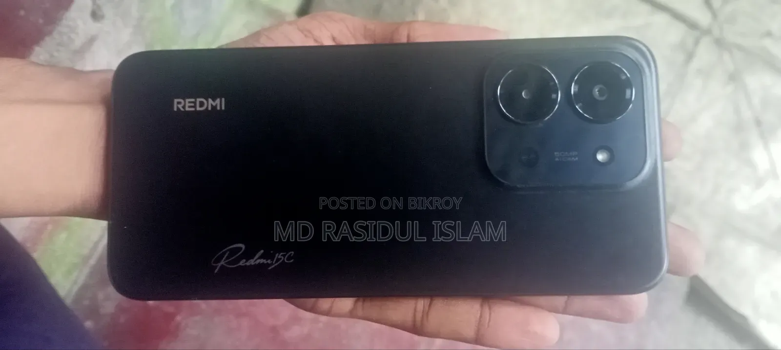 Xiaomi Redmi 15C 4G 128 GB Black