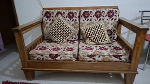 5-Piece Sofa Set and Tea Table for Sale