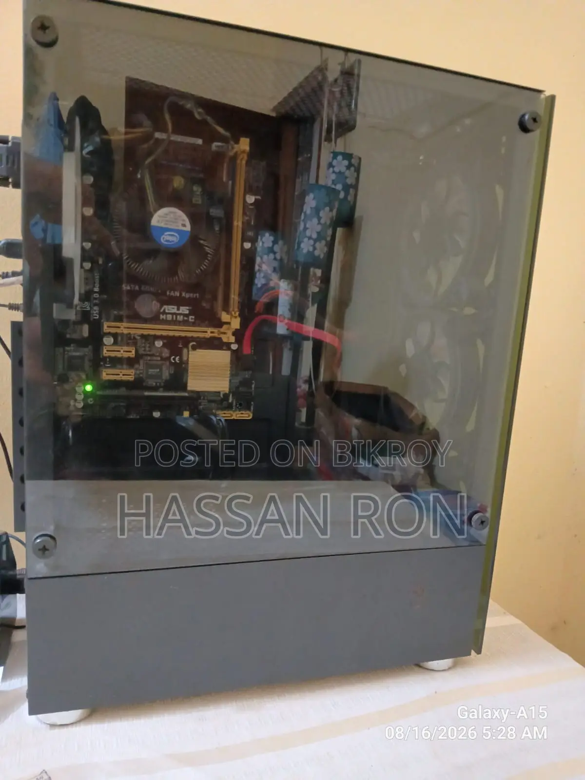 ডেস্কটপ কম্পিউটার ASUS ৮জিবি ইন্টেল কোর আই৫ এসএসডি ১২৮জিবি