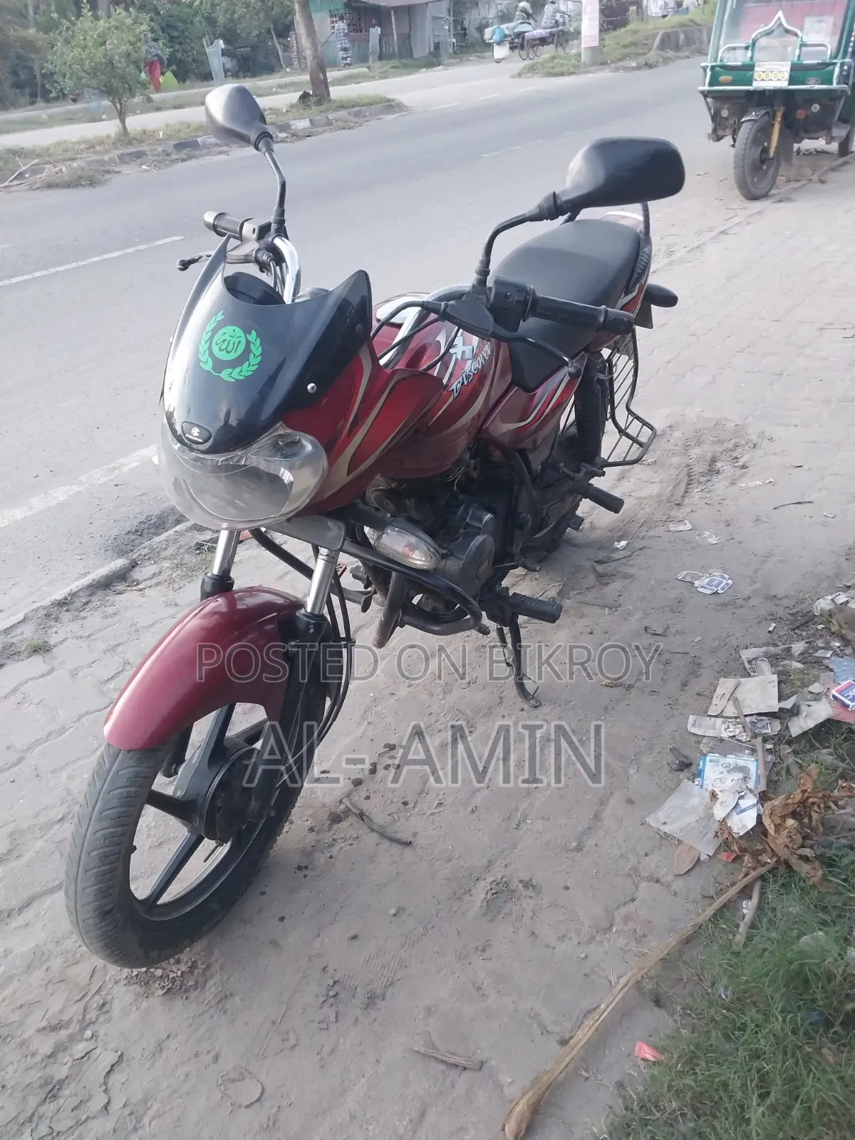 বাজাজ ডিসকভার ১০০ ২০১৬ রেড