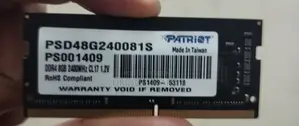 Laptop RAM and SSD For Sale
