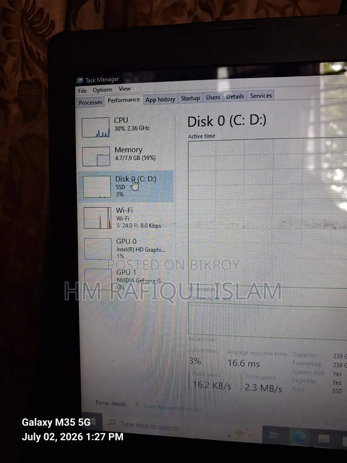 Laptop Dell Vostro 5470 8GB Intel Core i5 SSD 256GB