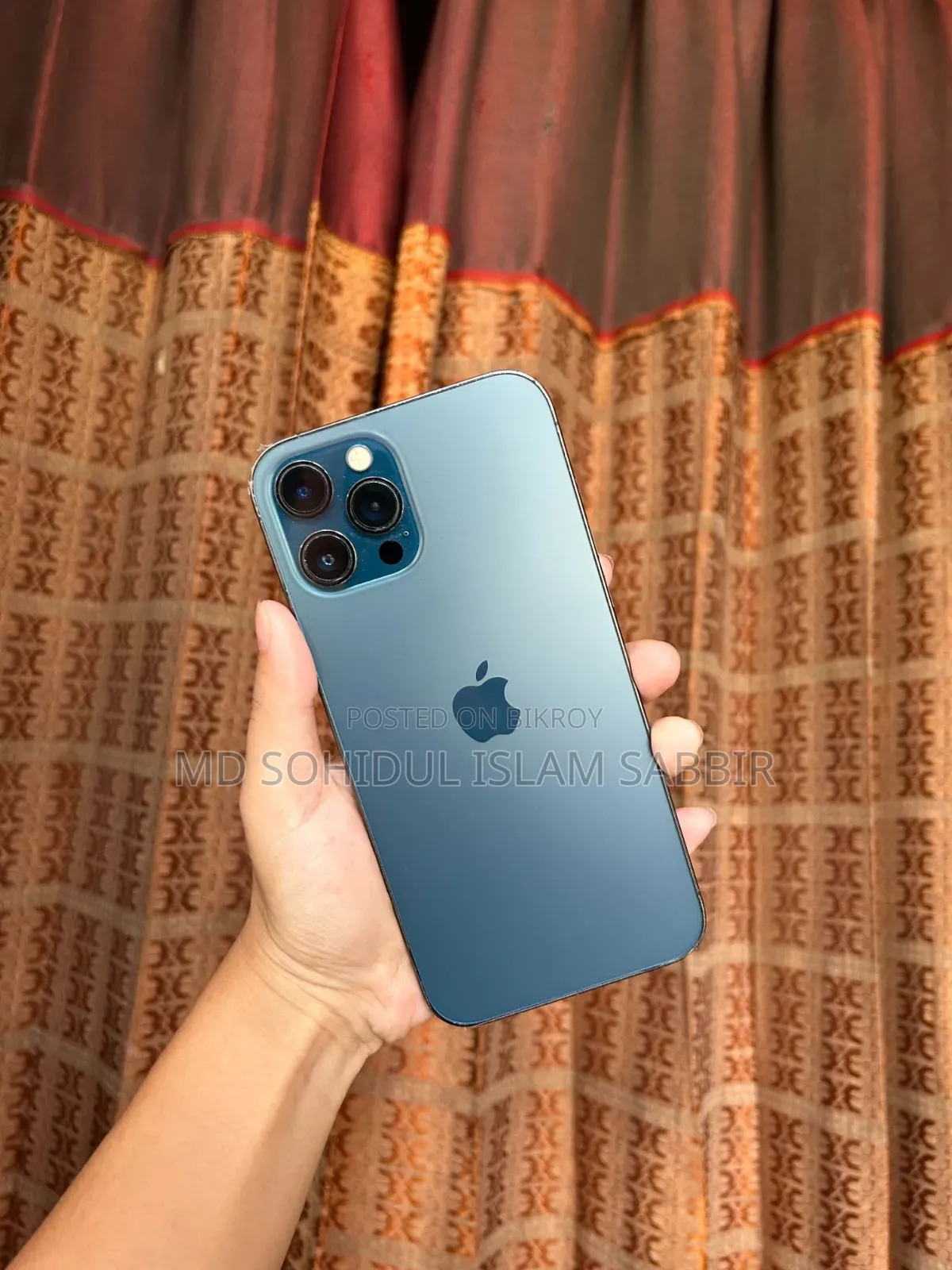 অ্যাপল আইফোন ১২ প্রো ম্যাক্স ২৫৬ জিবি নীল
