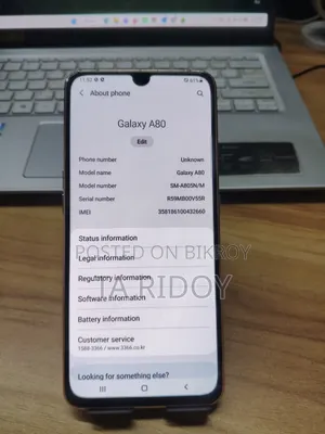 Samsung Galaxy A80 128 GB Gold