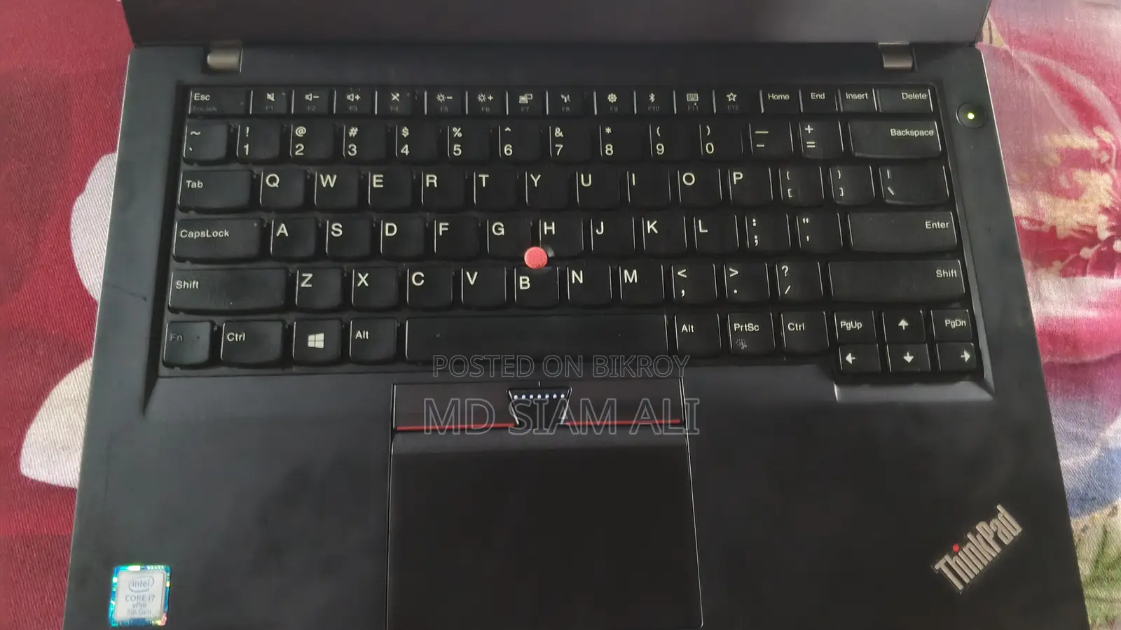 Laptop Lenovo ThinkPad T470 8GB Intel Core i7 SSD 256GB