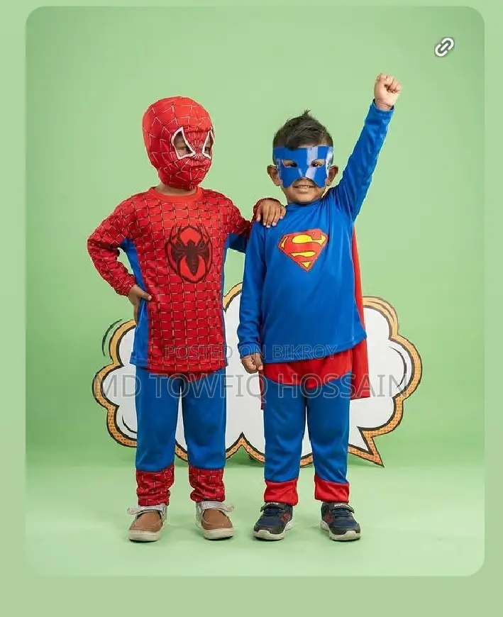 Spider Man/Super Man/Hulk/Batman Costume