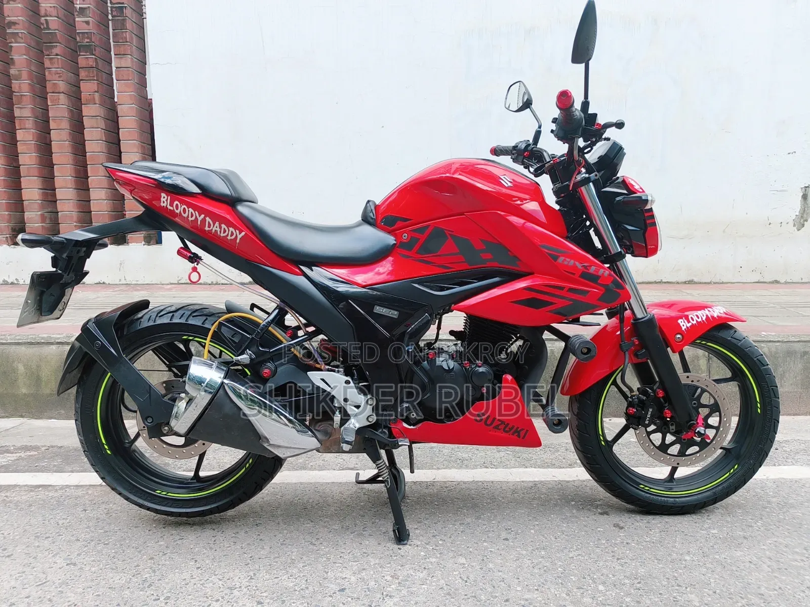 Suzuki Gixxer 2024 Red