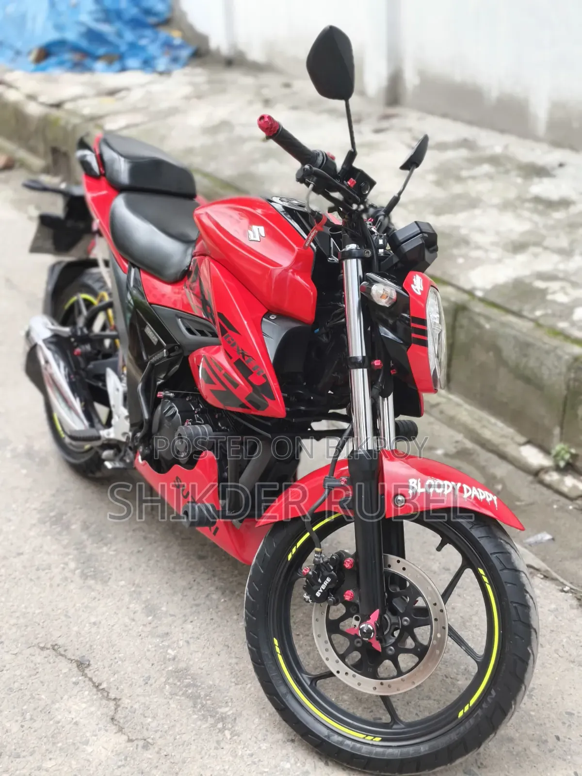 Suzuki Gixxer 2024 Red