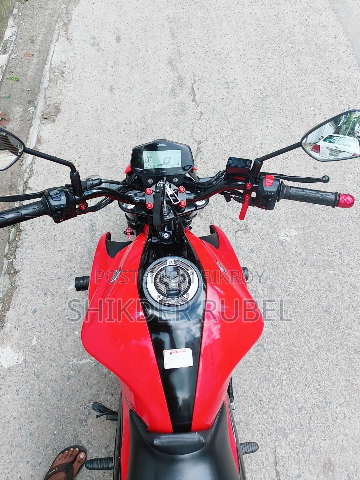 Suzuki Gixxer 2024 Red