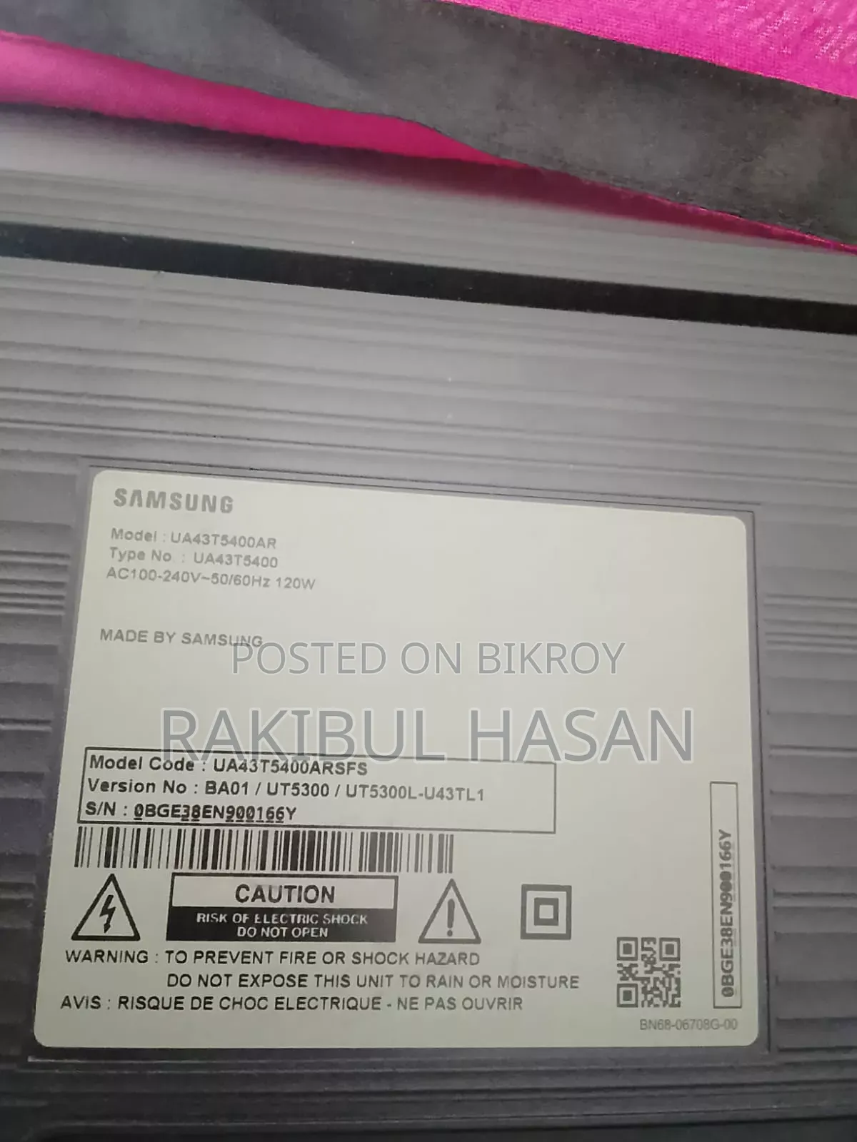 Samsung 50 Inch Smart TV for Sale