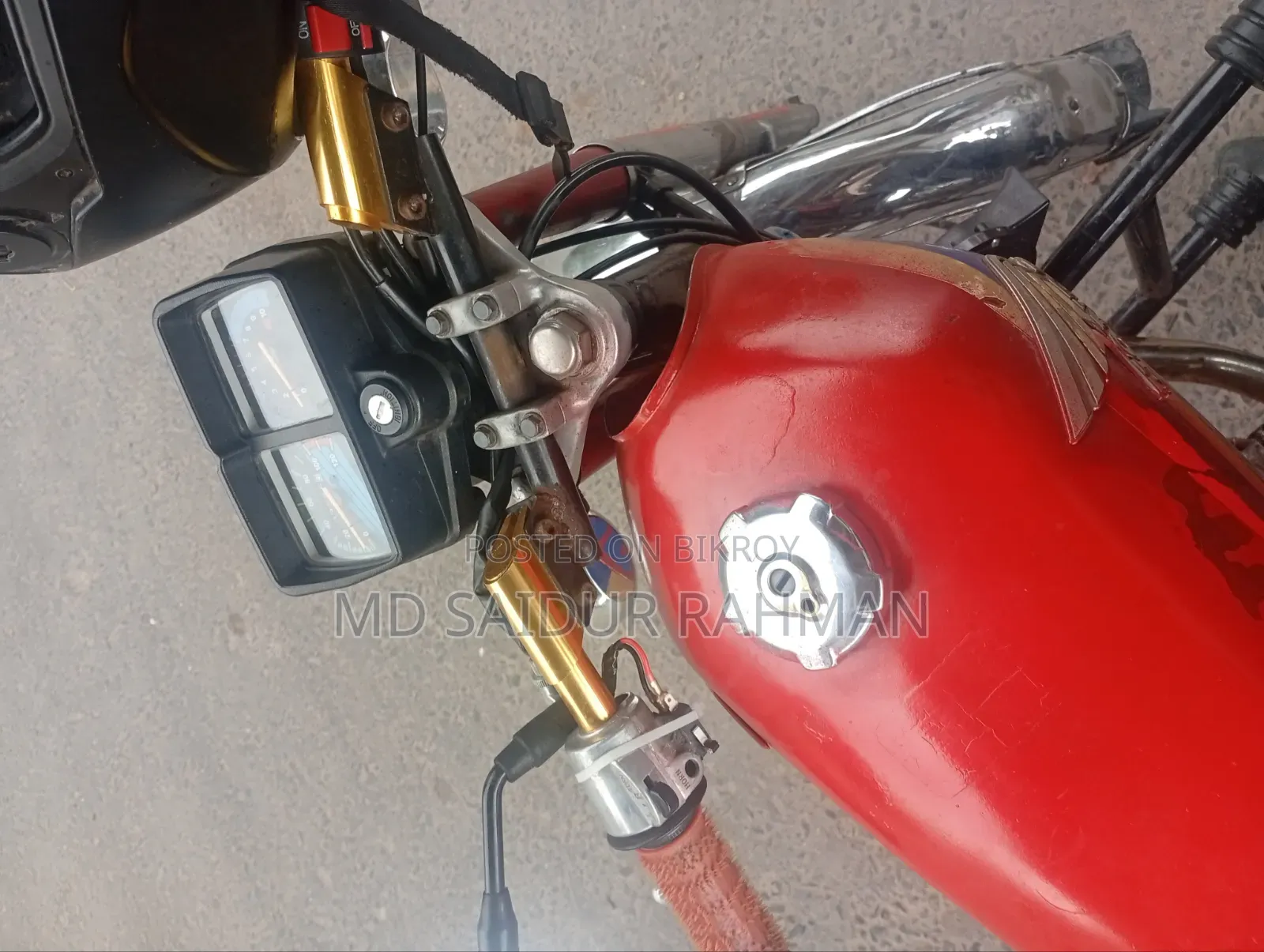 Honda CG110 2005 Red