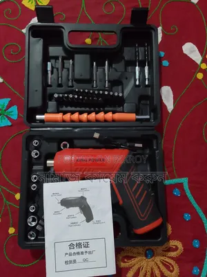 rechargeable cordless electric screwdriver kit