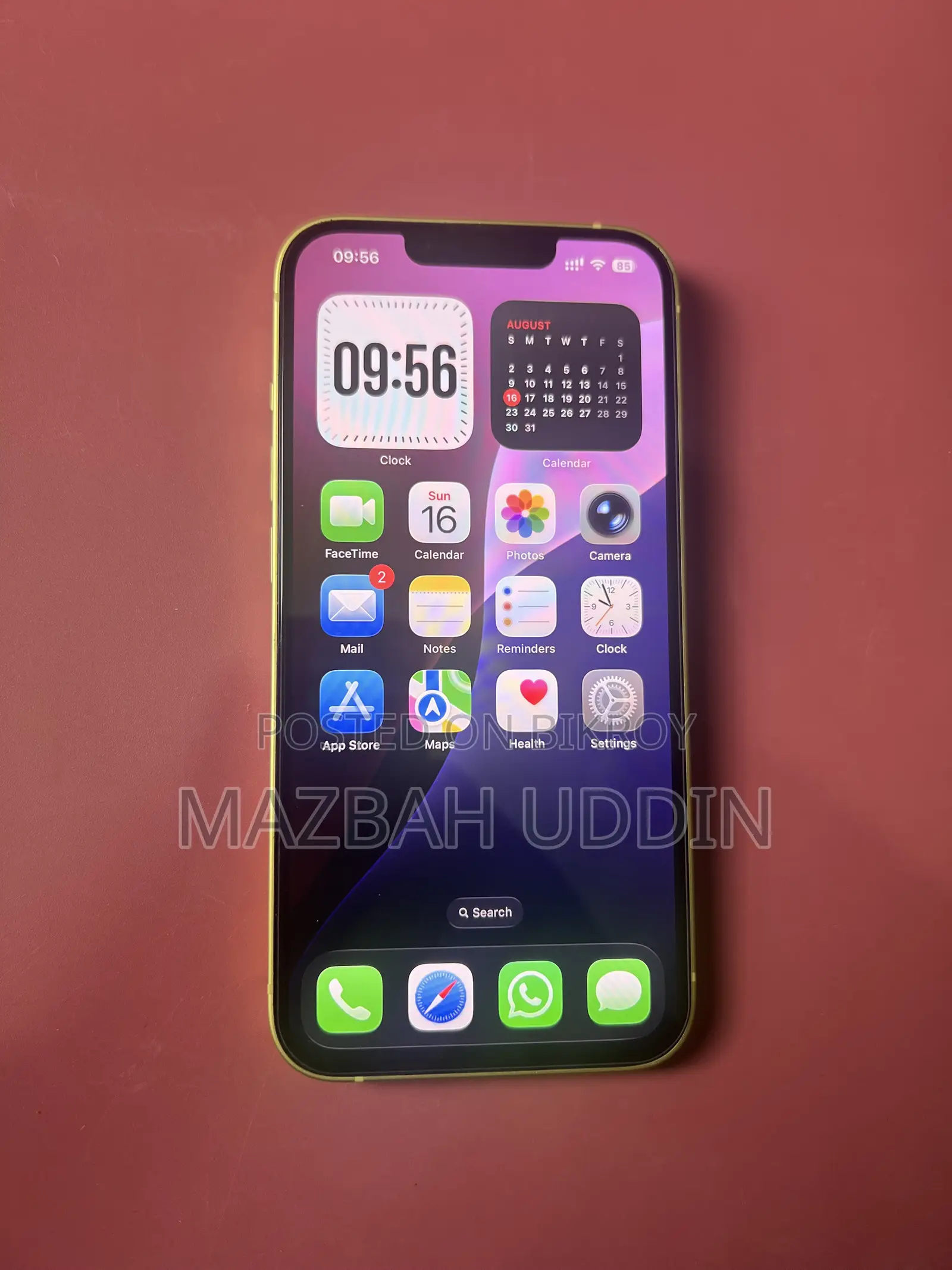 অ্যাপল আইফোন ১৪ ১২৮ জিবি ইয়েলো