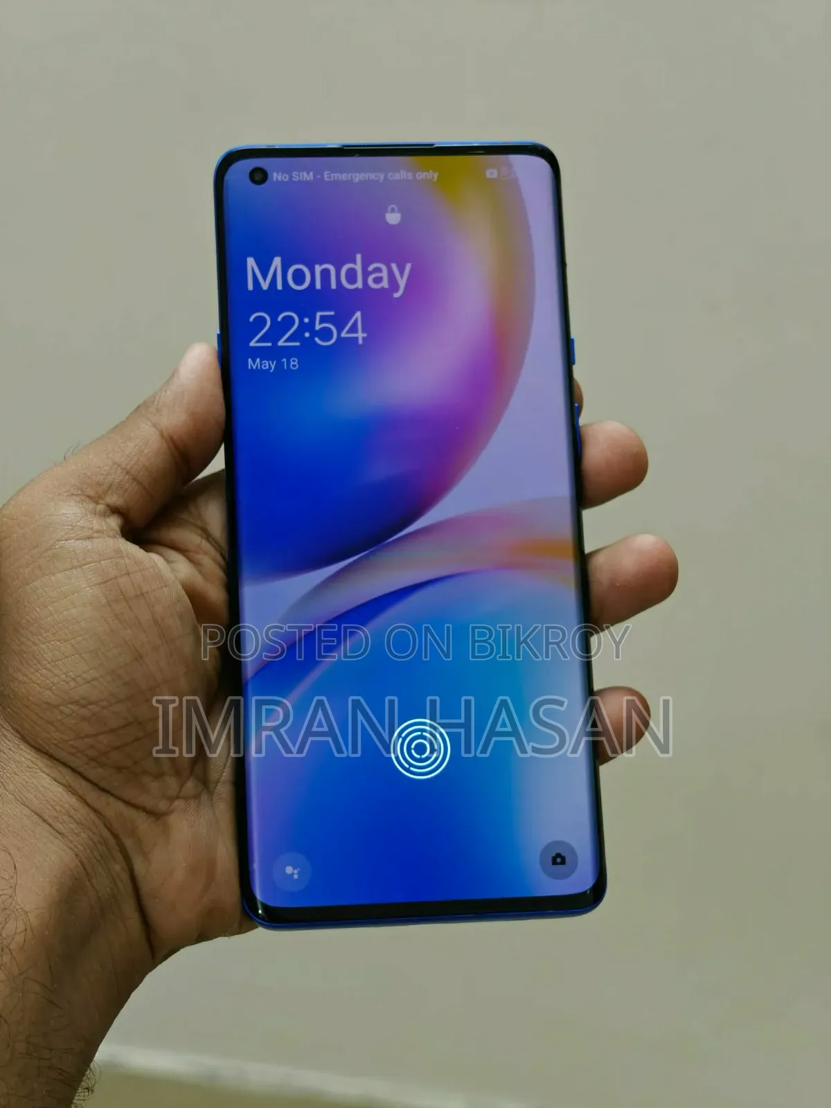 New OnePlus 8 Pro 128 GB Blue