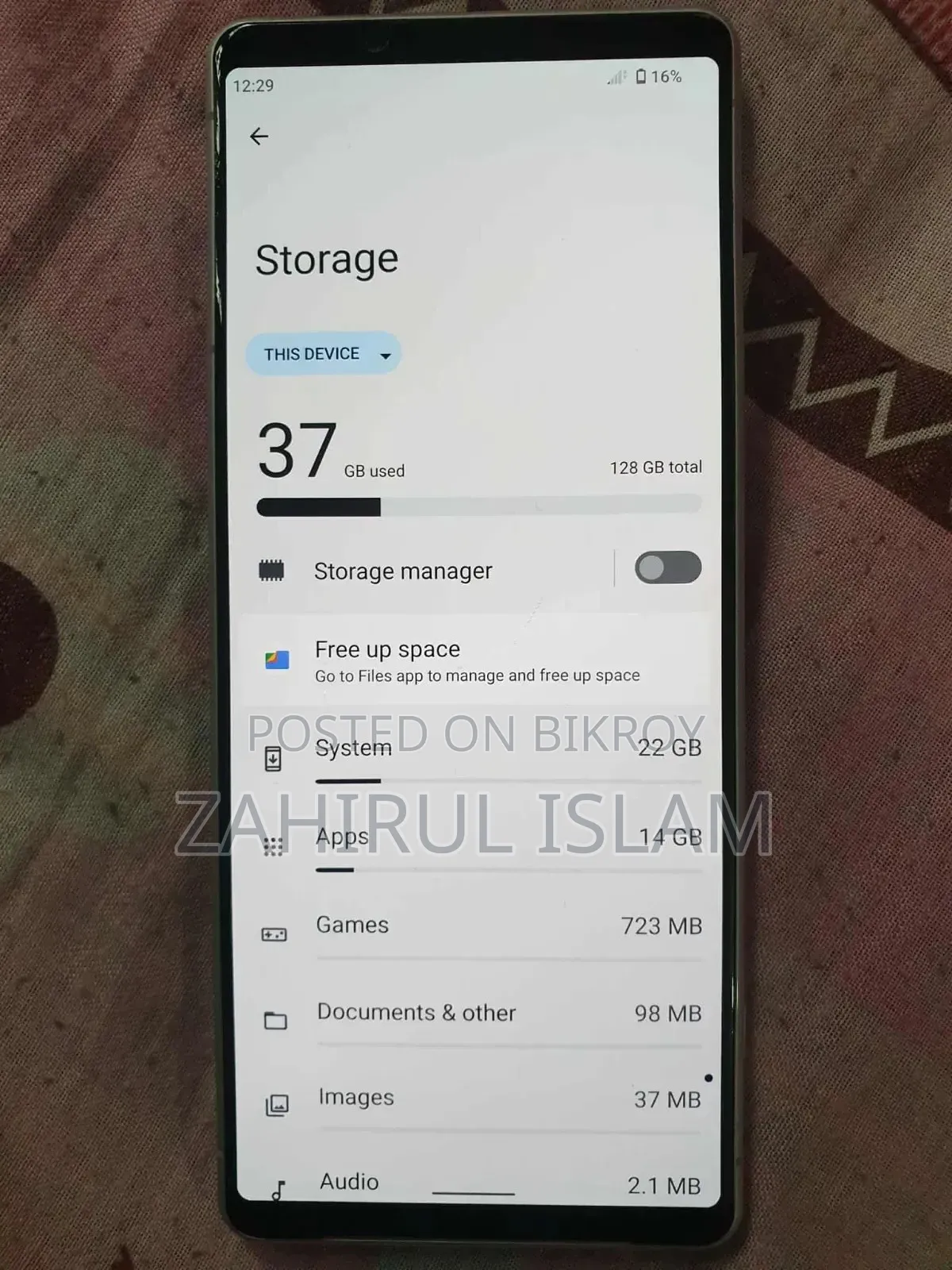 Sony Xperia 1 II 128 GB White