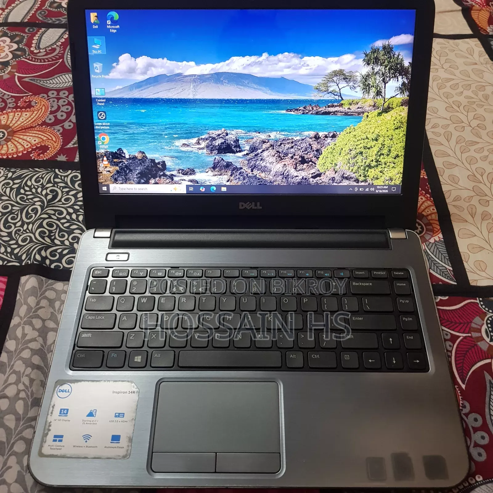 Laptop Dell Inspiron 14 4GB RAM Intel Core i3 500GB HDD