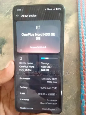 OnePlus Nord N30 SE 128 GB Blue