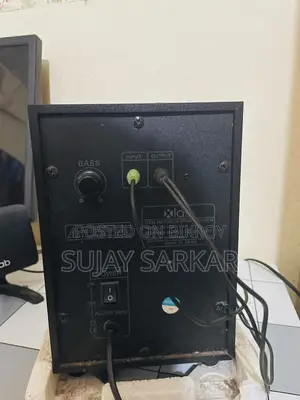 X-Lab M-208 2.1 Multimedia Speaker + Classic Monitor বিক্রি হবে