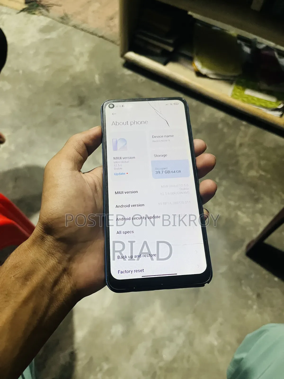 Xiaomi Redmi Note 9 4G 128 GB
