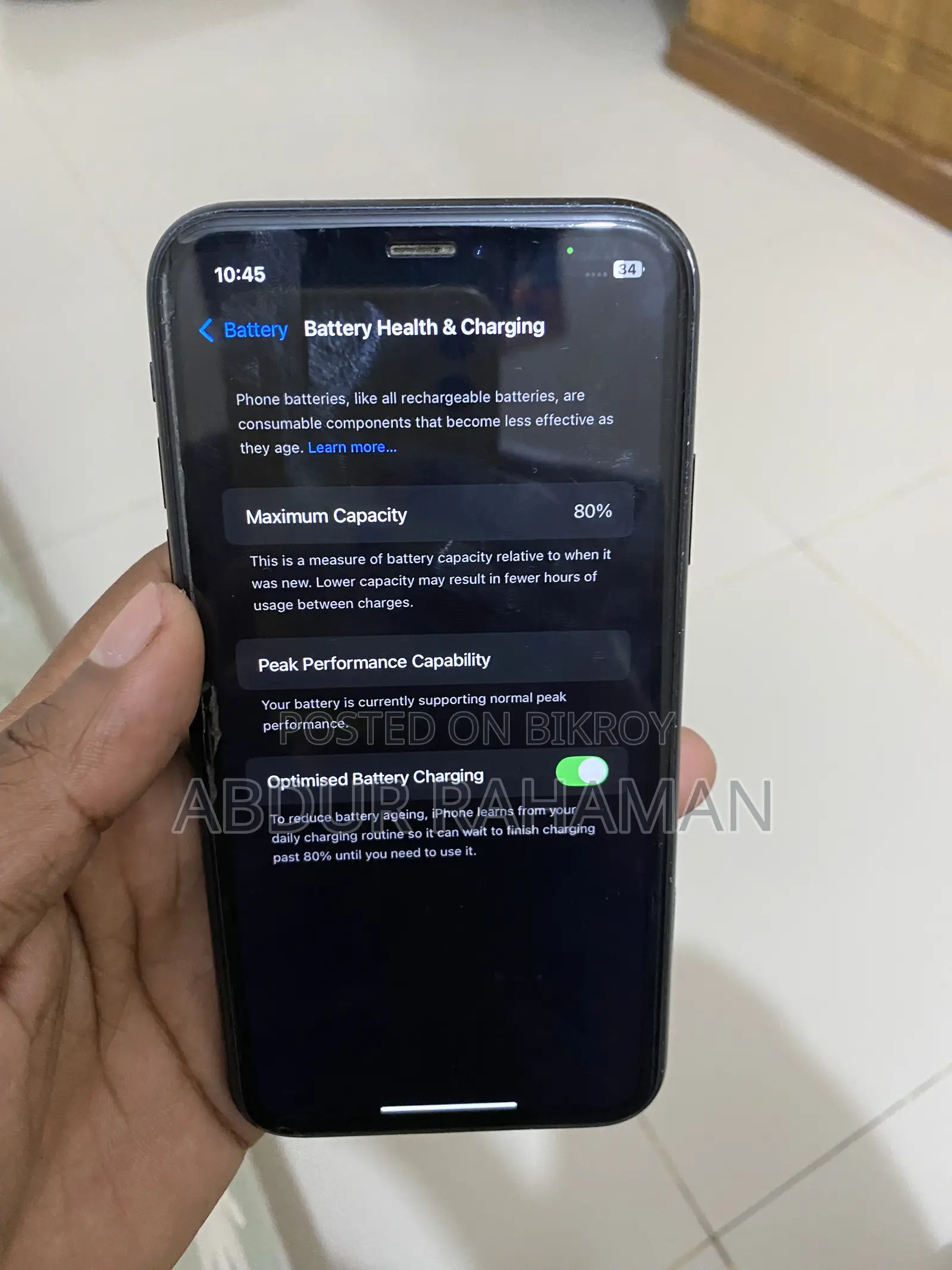 Apple iPhone XR 64 GB Black