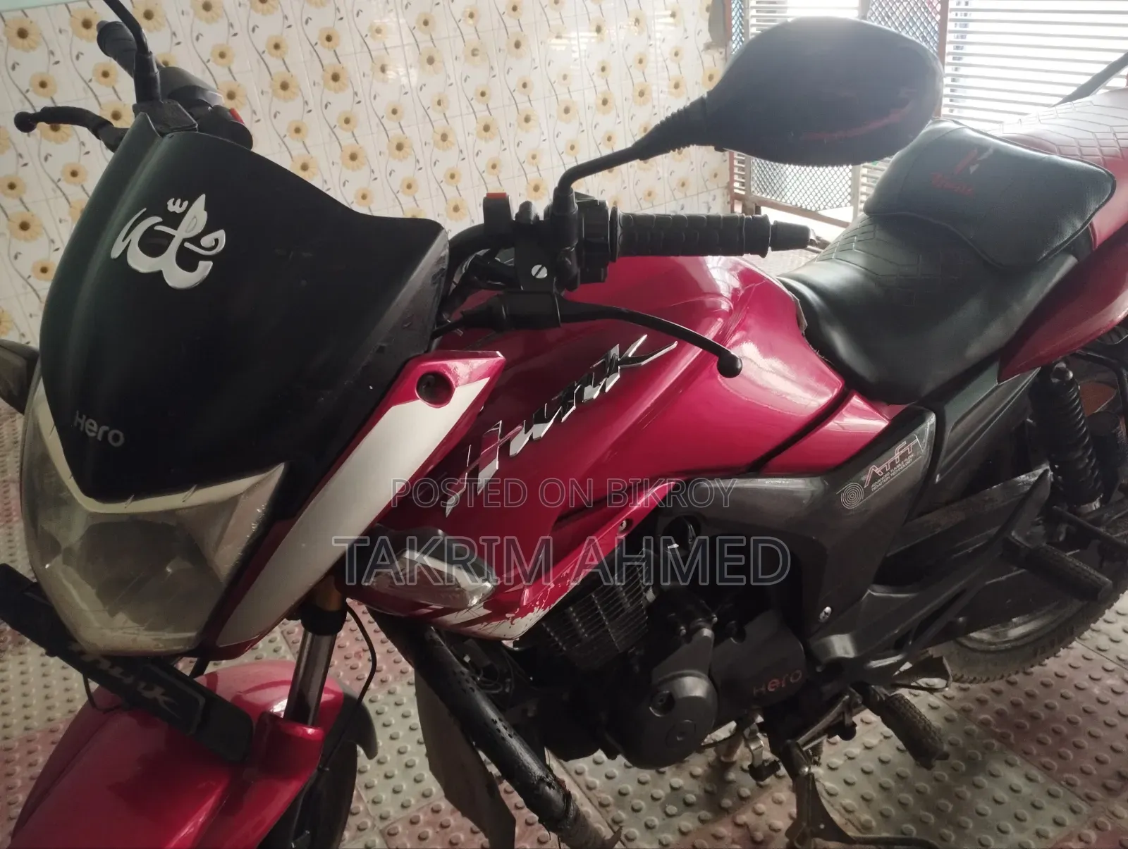 নতুন হিরো হাঙ্ক ২০২০ রেড