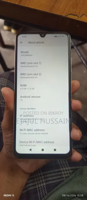 Xiaomi Redmi A5 4G 128 GB Silver