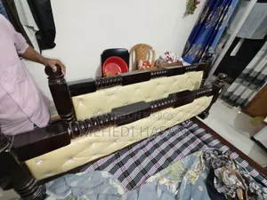 Wooden Bed 6/7